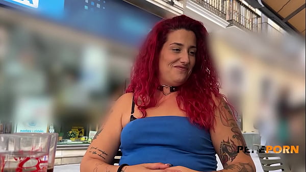 Astounding curvy babe Elektra Red is going to give young guy a HARDCORE TIME!