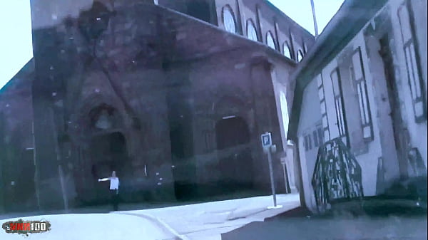 Gothic Brunette Hitchhiker Lou-ann Pays for Ride with Hardcore Anal Sex