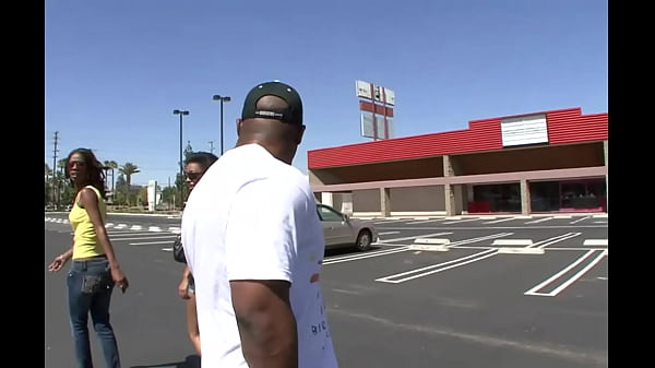 Two sexy black girls for the big black cock of Mr. Marcus