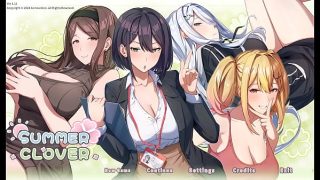 Summer Clover [ HAREM HENTAI GAME ] Ep.1 Fired because of his GIANT cock !