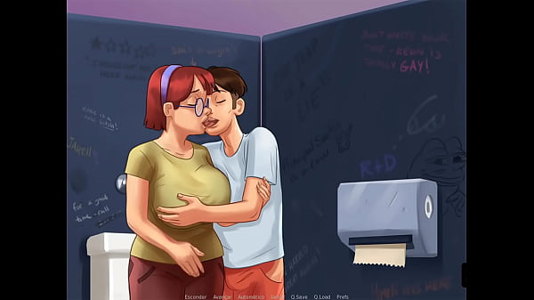 Summertime Saga ep 56 – Brincando escondido com a Nerd Tímida e muito Peituda