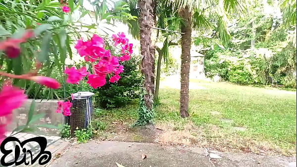 We fuck in a corner of the GARDEN so the neighbor won’t see us